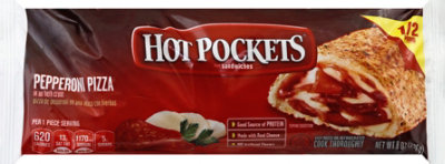 Hot Pockets Sandwiches Pepperoni Pizza - 7 Oz - Image 2