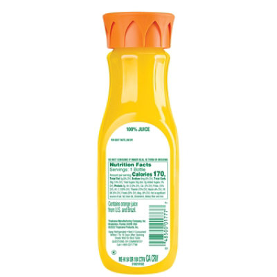 Tropicana Pure Premium Orange Juice Homestyle Chilled - 12 Fl. Oz. - Image 1