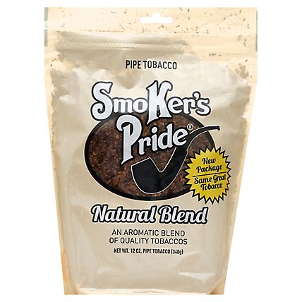 Smokers Pride Natural Tobacco - 12 Oz - Image 1