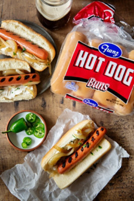 Franz Hot Dog Buns 8 Count - 13.5 Oz - Image 2