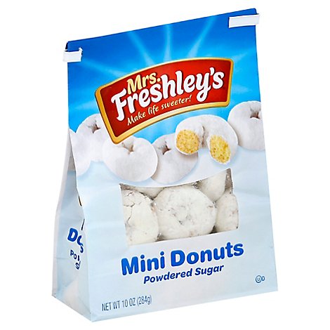 Mrs Freshleys Donuts Sugar - 10 Oz