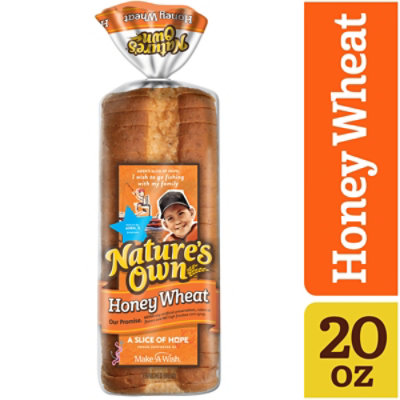 Natures Own Honey Wheat Honey Wheat Sandwich Bread - 20 Oz - Image 1