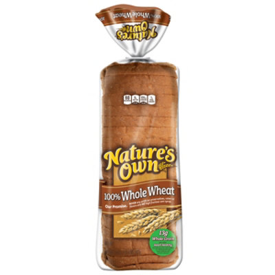 Natures Own 100% Whole Wheat Bread - 20 Oz - Image 3