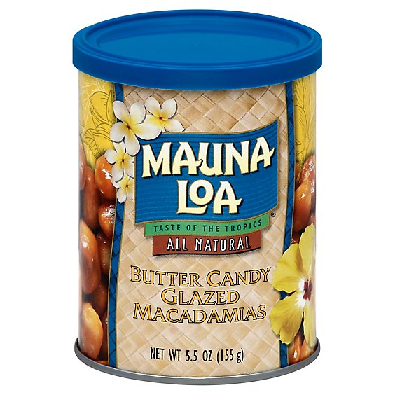 Mauna Loa Macadamias Butter Candy Glazed - 5.5 Oz