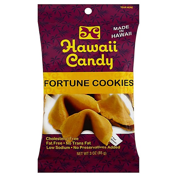 Hawaii Candy Cookies Fortune - 3 Oz