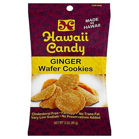 Hawaii Candy Cookie Wafer Gingr - 3 Oz