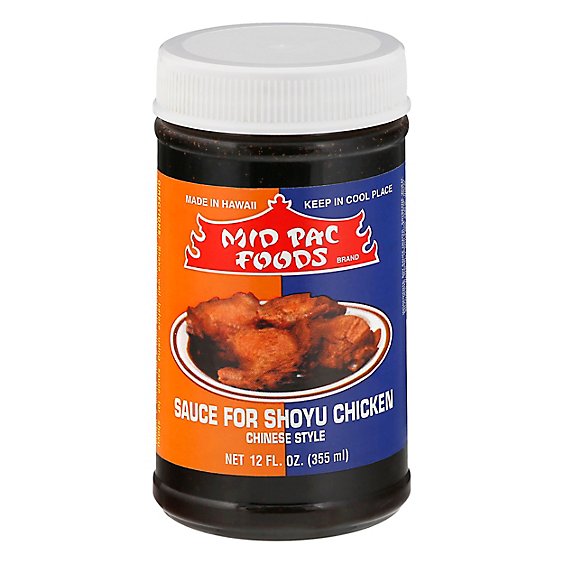 Mid Pac Foods Sauce Shoyu Chicken Chinese Style - 12 Fl. Oz.