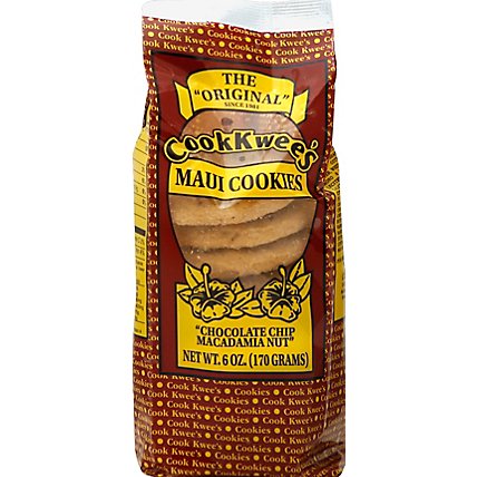 Cookkwees Chocolate Chip Macadamia Nut Cookies - 6 Oz - Image 2