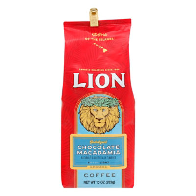 LION COFFEE カフェエプロン　6枚セット Lion Coffee Auto Drip Grind Light Medium Roast Chocolate Macadamia