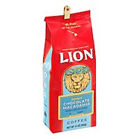 Lion Coffee Auto Drip Grind Light Medium Roast Chocolate Lion Coffee Auto Drip Grind Light Medium Roast Chocolate