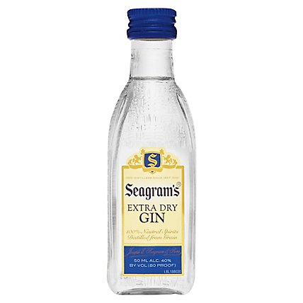 Seagrams Gin - 50 Ml - Image 3