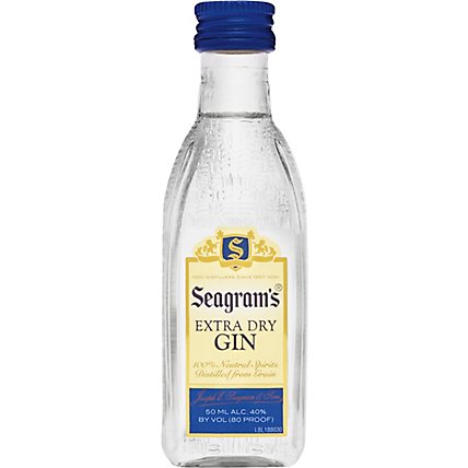 Seagrams Gin - 50 Ml - Image 2