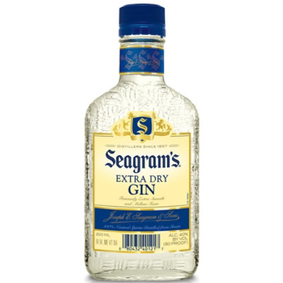Seagram's Extra Dry Gin - 200 Ml - Image 1