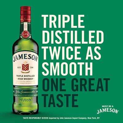 Jameson Irish Whiskey 12-Year-Old 80 Proof - 200 Ml - Image 3