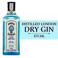 Bombay Sapphire Gin Blue Bottle - 375 Ml - Image 1