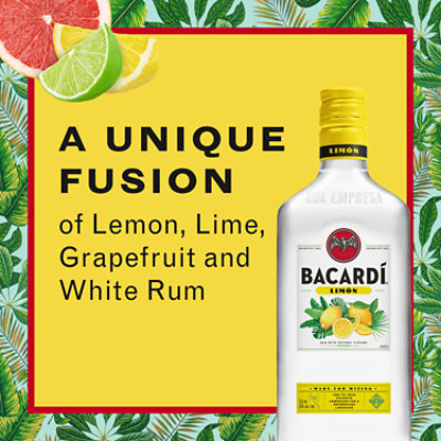 Bacardi Limon Gluten Free Rum - 375 Ml - Image 2