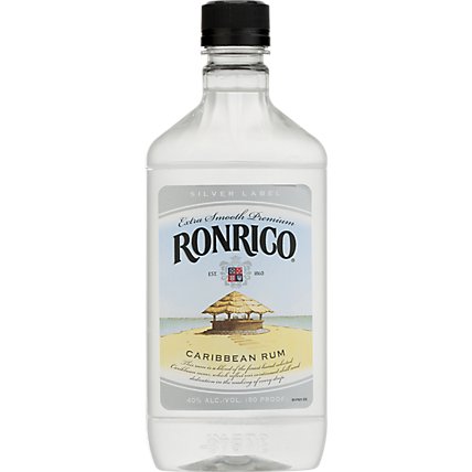 Ronrico Rum Silver Puerto Rican Rum 80 Proof - 375 Ml - Image 2