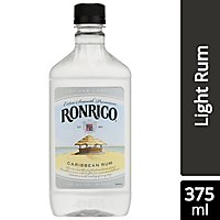 Ronrico Rum Silver Puerto Rican Rum 80 Proof - 375 Ml - Image 1