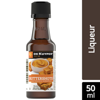 DeKuyper Schnapps Liqueur Buttershots 30 Proof - 50 Ml - Image 1