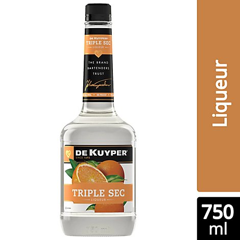 DeKuyper Triple Sec Cordial 48 Proof- 750 Ml