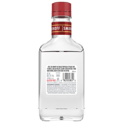 Smirnoff Vodka Triple Distilled Recipe No. 21 80 Proof - 200 Ml - Image 3