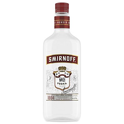 Smirnoff Vodka Triple Distilled Recipe No. 21 80 Proof - 750 Ml - Image 1