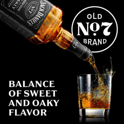 Jack Daniels Old No. 7 Tennessee Whiskey 80 Proof In Bottle - 100 Ml - Image 3