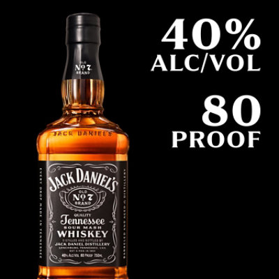 Jack Daniels Old No. 7 Tennessee Whiskey 80 Proof In Bottle - 100 Ml - Image 5