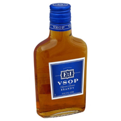 E&J Brandy VSOP Superior Reserve 80 Proof - 200 Ml - carrsqc