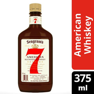 Seagram's 7 Crown American Blended Whiskey - 375 Ml