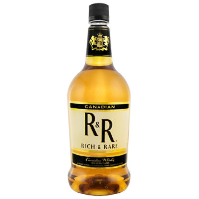 Rich & Rare Canadian Whisky 80 Proof - 1.75 Liter - Image 1
