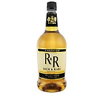 Rich And Rare Canadian Whisky 80 Proof - 1.75 Liter