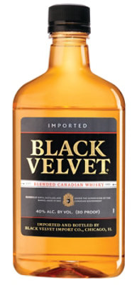 Black Velvet Aged 3 Year Canadian Whisky - 375 Ml - Image 1
