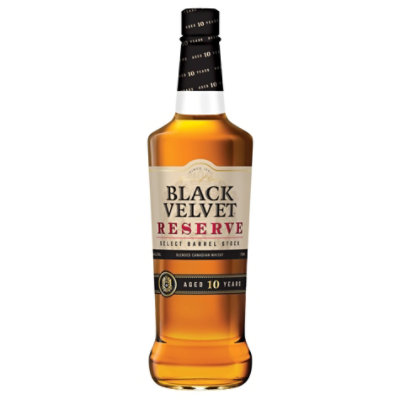 Black Velvet Reserve 8 Years Old Canadian Whiskey  - 750 Ml - Image 1