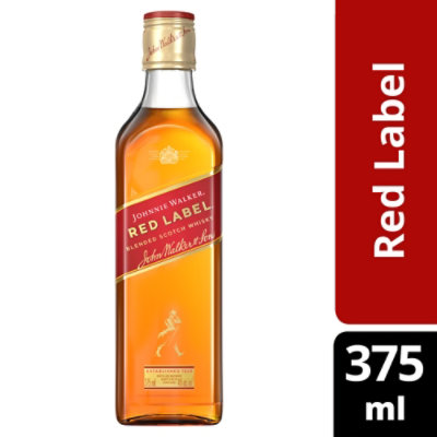 Johnnie Walker Red Label Blended Scotch Whisky - 375 Ml - vons