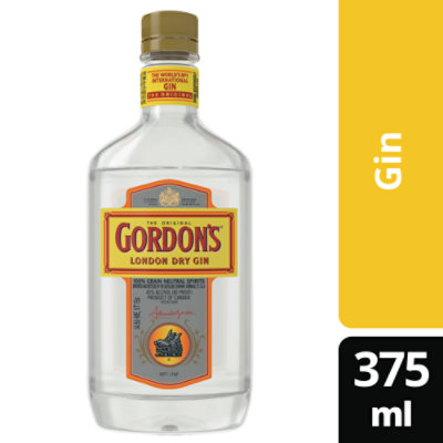 Gordons Gin London Dry 80 Proof 375 Ml Safeway