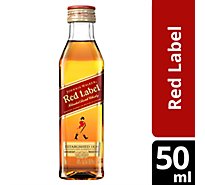 Johnnie Walker Blended Malt Scotch Whisky Red Label - 50 Ml