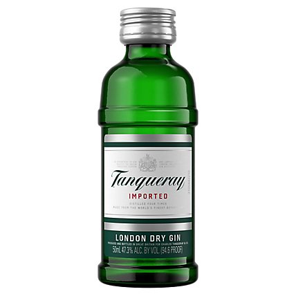 Tanqueray Gin London Dry Gin 94.6 Proof - 50 Ml - Image 1