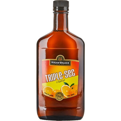 Hiram Walker Triple Sec 60 Proof - 375 Ml - Image 1