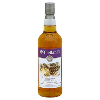 Mcclelland Highland Scotch 80 Proof 750 Ml Albertsons