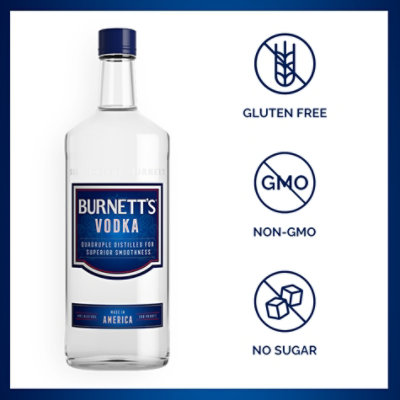 Burnetts Vodka 80 Proof Traveler - 750 Ml - Image 3
