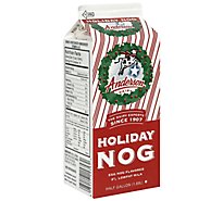 Anderson Dairy Holiday Nog - Half Gallon