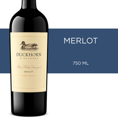 Duckhorn Vineyards Napa Valley Merlot Three Palms Vineyard Red Wine - 750 Ml - Image 1