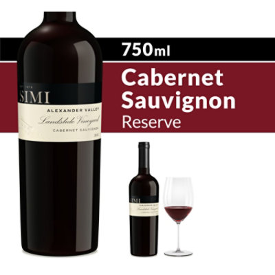 SIMI Alexander Valley Landslide Vineyard Cabernet Sauvignon Red Wine - 750 Ml