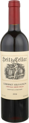 Heitz Cellar Wine Cabernet Sauvignon Marthas Vineyard - 750 Ml