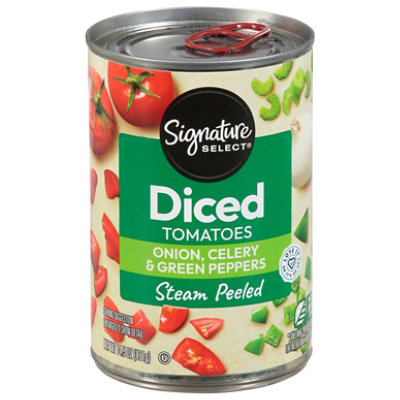 Signature SELECT Diced Tomatoes With Onion Celery And Green Peppers - 14.5 Oz