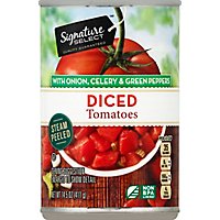 Signature SELECT Tomatoes Diced With Onion Celery & Green Peppers - 14.5 Oz - Image 2