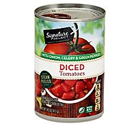 Signature SELECT Tomatoes Diced With Onion Celery & Green Peppers - 14.5 Oz