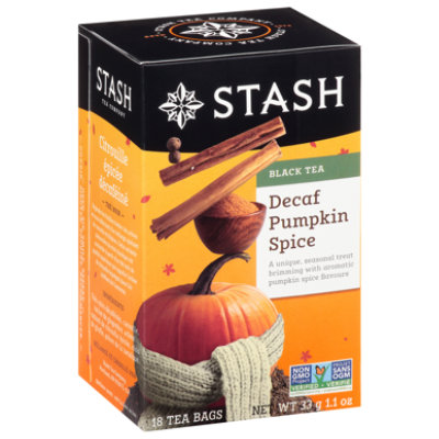 Stash Decaf Tea Pumpkin Spice - 18 Count - Image 1