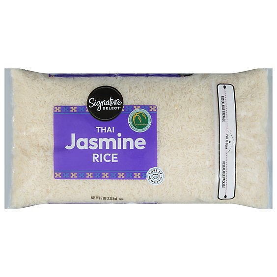 Signature SELECT Rice Jasmine Thai Long Grain - 5 Lb